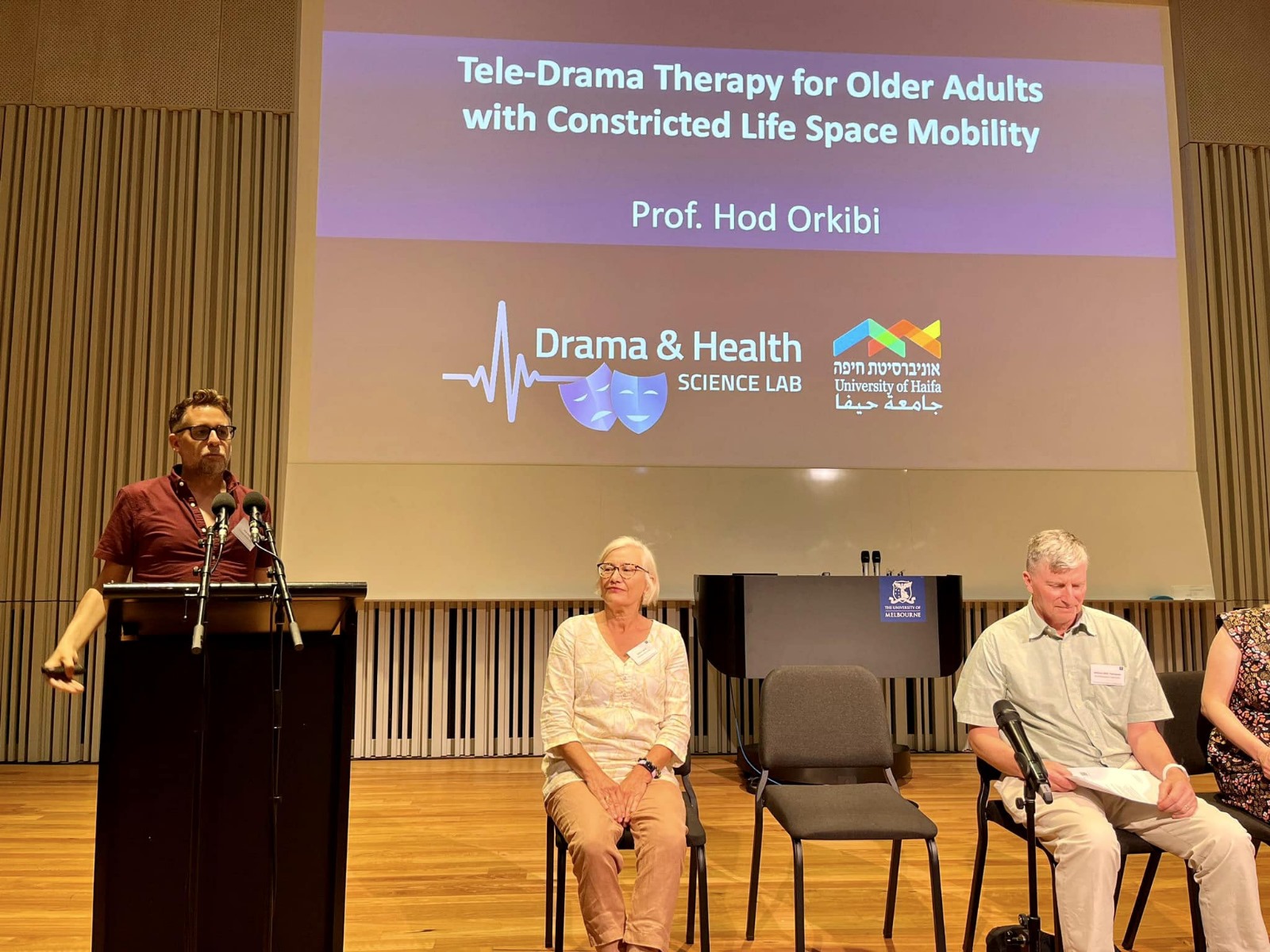 Read more about the article February 2023 – Prof. Orkibi presents at the University of Melbourne, Australia
