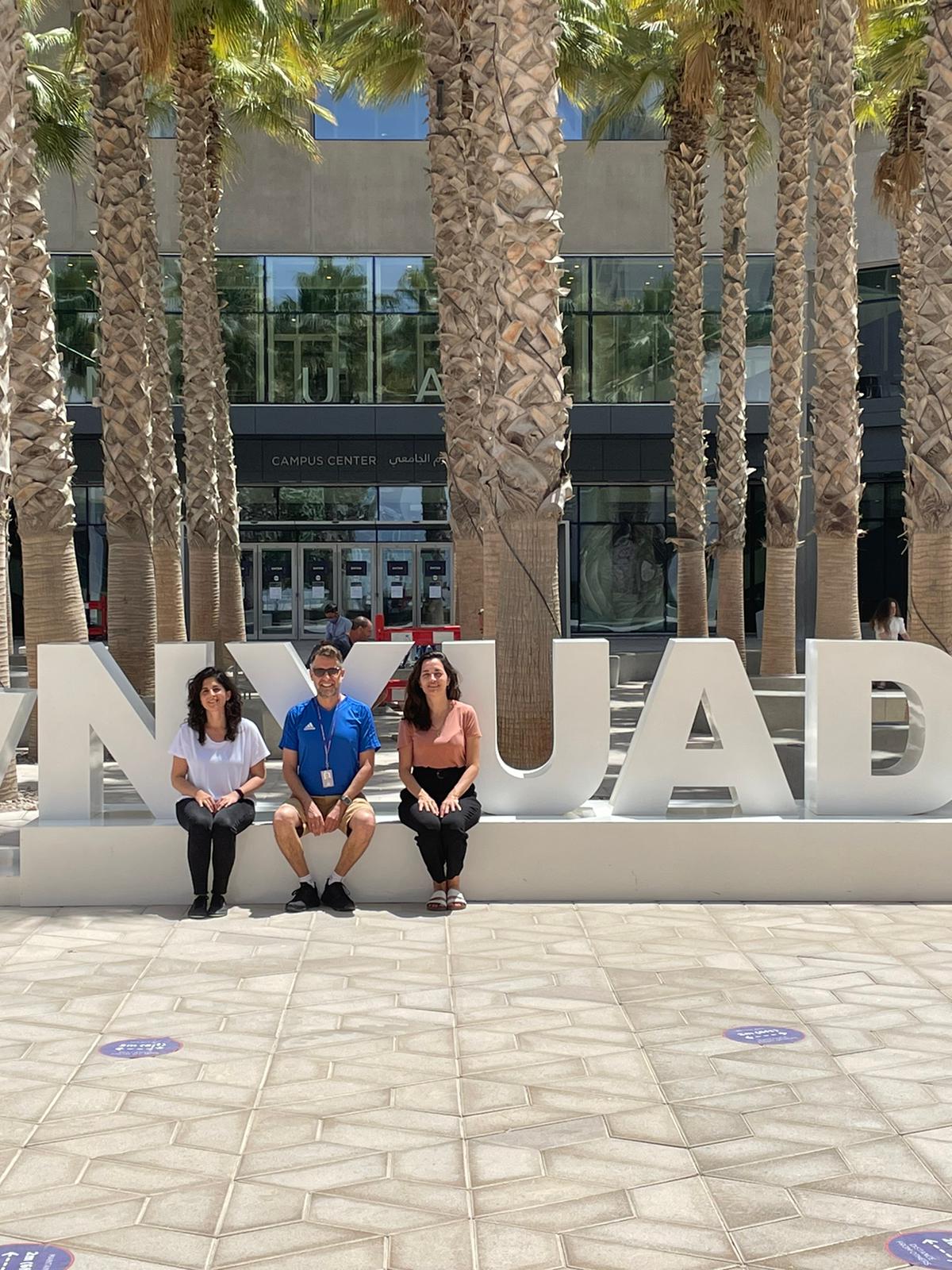 Read more about the article May 2022 – Prof. Orkibi, Dr. Einat Shuper-Engelhard and Dr. Maayan Gimmon were invited to teach at NYU in Abu Dhabi